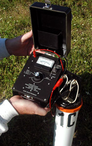 m c miller buried casing to pipe insulation checker cathodic protection tester