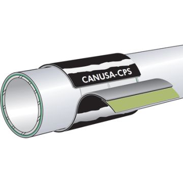 GTS-PP-65 Hybrid Shrink Sleeve for Polypropylene up to 65°C, by Canusa-CPS