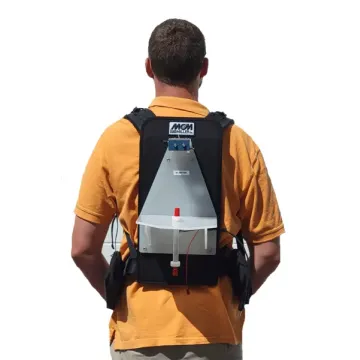 Back Mounted Survey Wire Dispenser by M.C. Miller