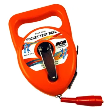 Pocket Test Reel for Cathodic Protection Testing -  75 ft. Cable Length