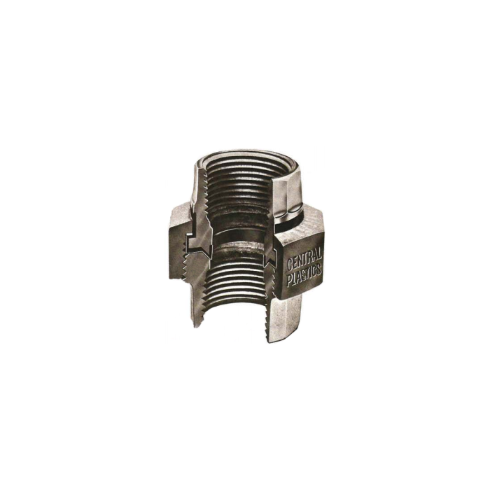 Isolation Union, Ground Joint, 150 lb, by Georg Fischer Central Plastics