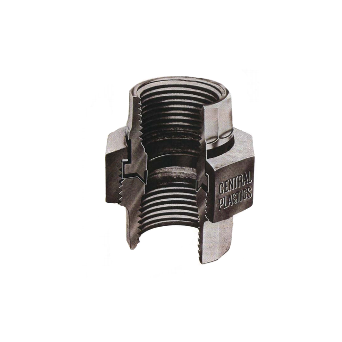 Isolation Union, Ground Joint, 3,000 lb, by Georg Fischer Central Plastics