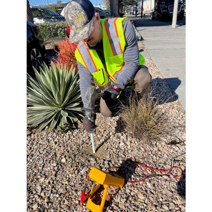 Model AC-10 Portable AC Current Density Coupon/Probe by Farwest Corrosion Model AC-10 Portable AC Current Density Coupon/Probe by Farwest Corrosion