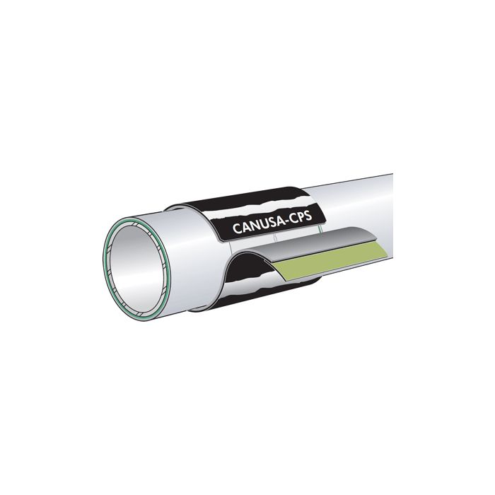GTS-PP100 One-Piece Protective Sleeve for Polypropylene up to 100°C, by Canusa-CPS GTS-PP100 One-Piece Protective Sleeve for Polypropylene up to 100°C, by Canusa-CPS