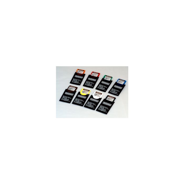 Certified Plastic Shims, Set of 8, by DeFelsko