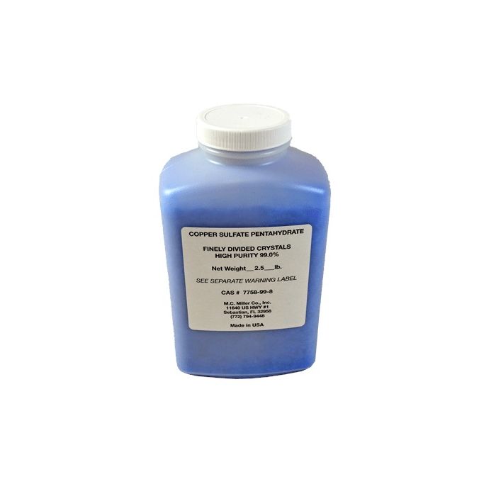 Copper Sulfate Crystals by M.C. Miller, #17003
