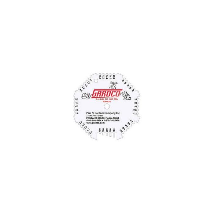 Octagon Wet Film Thickness Gauge (0.4 - 400 Mil) by Gardco