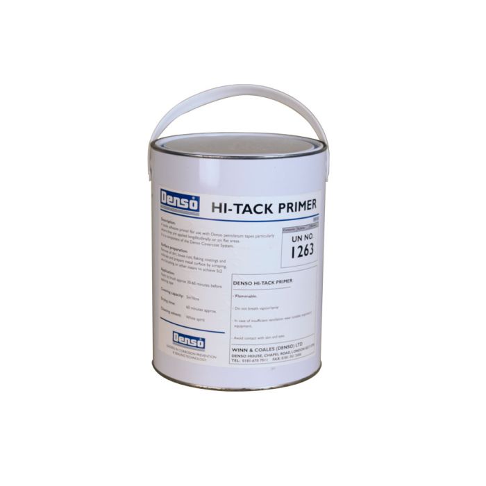 Hi-Tack Primer, 1.3 Gallon Cans, 4 Gallons/Case, by Denso