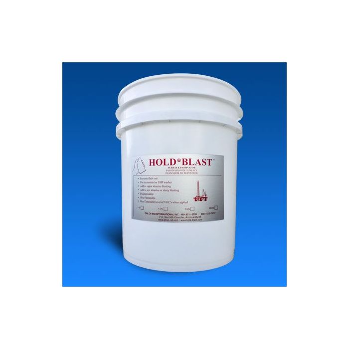 Chlor*Rid Hold*Blast, Surface Passivator which Stops Flash Rusting, 5-gallon container