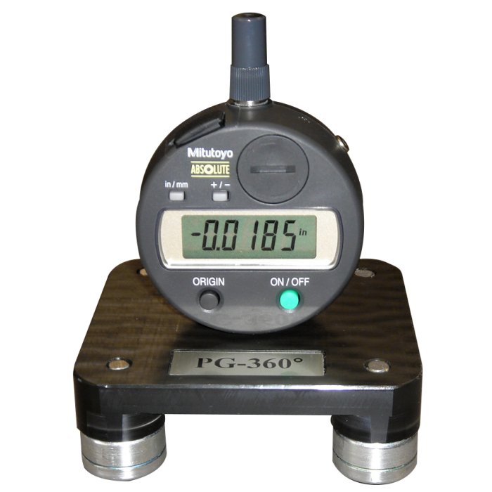 PGD-360, Digital Pit Depth Gauge Kit with 360° Rolling Base & Case by Exacto PGD-360, Digital Pit Depth Gauge Kit with 360° Rolling Base & Case by Exacto