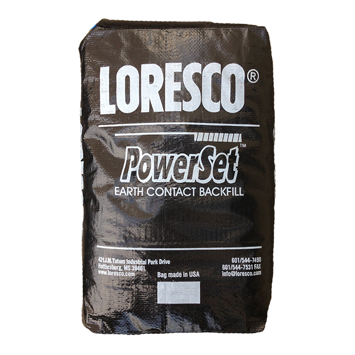 PowerSet Hard Setting Electrical Grounding Backfill by Loresco