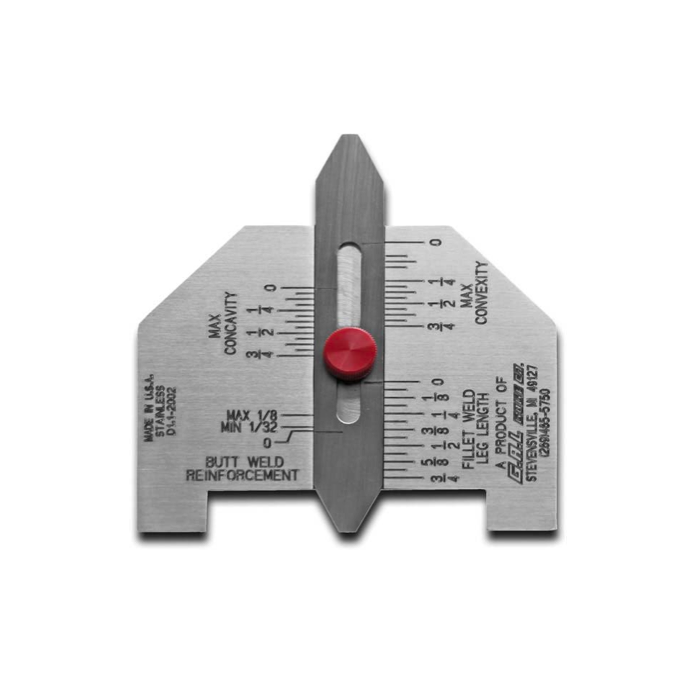 G.A.L. Gage, Cat #6, Automatic Weld Size Weld Gauge, Inch