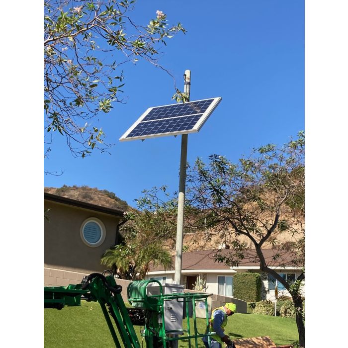 Solar Power Supply for Cathodic Protection by Farwest Corrosion