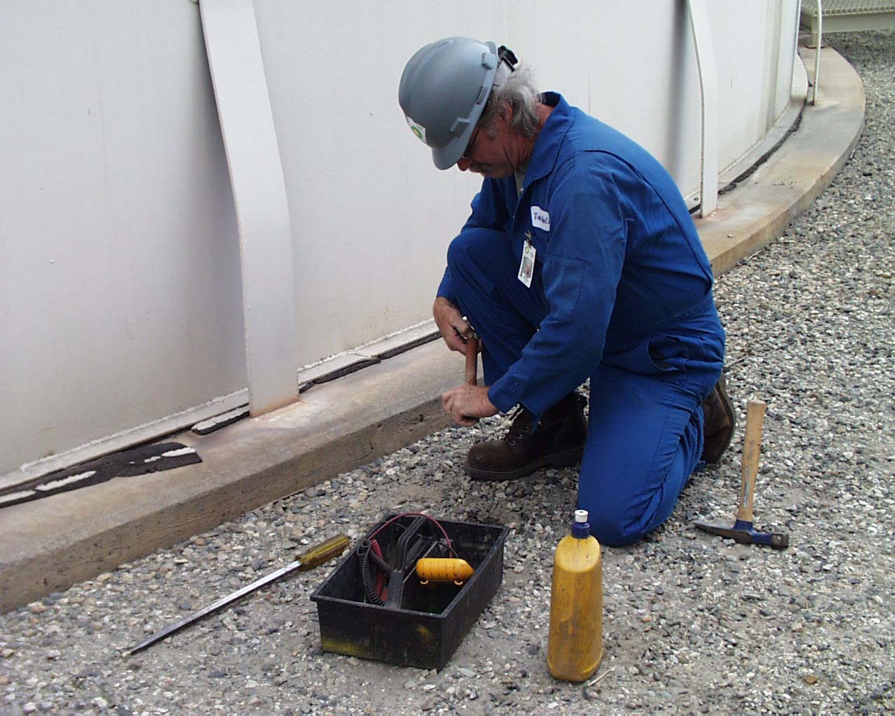 engineer at work