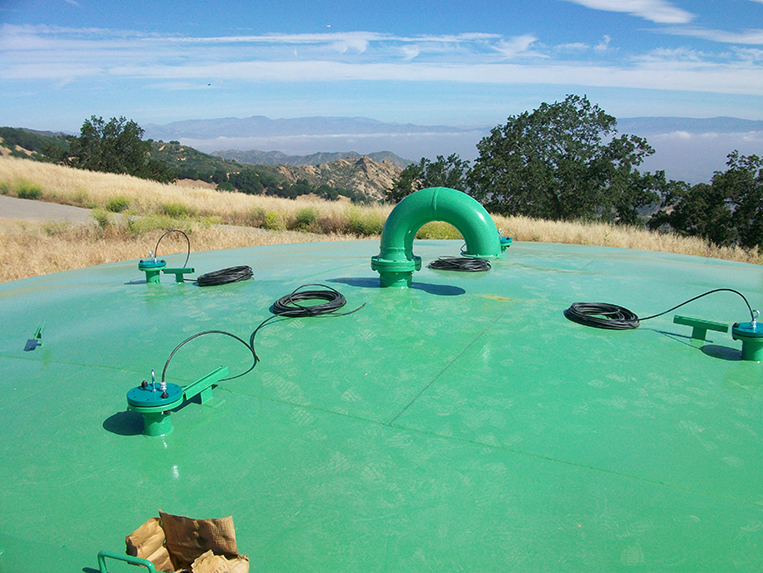 water tank head