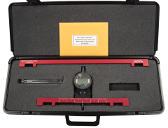 PGD-12/18, Digital Pit Depth Gauge Kit with 12" and 18" Bridging Bar & Case by Exacto