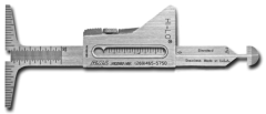 G.A.L. Gage, Cat #1, Hi-Lo Welding Gauge Stainless Steel, Inch