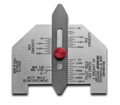 G.A.L. Gage, Cat #6, Automatic Weld Size Weld Gauge, Inch